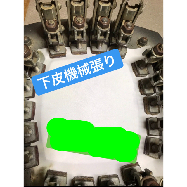 津軽用下皮表張り替え(下皮機械張り)