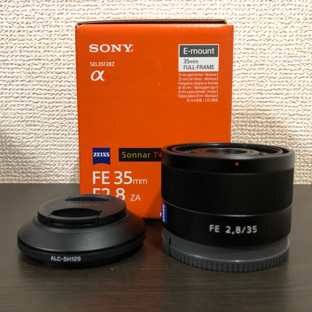 SONY(ソニー)のSonnar T* FE 35mm F2.8 ZA SEL35F28Z スマホ/家電/カメラのカメラ(レンズ(単焦点))の商品写真