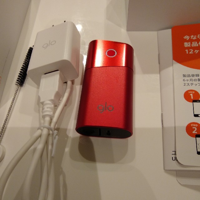 glo series2 mini RED メンズのファッション小物(タバコグッズ)の商品写真