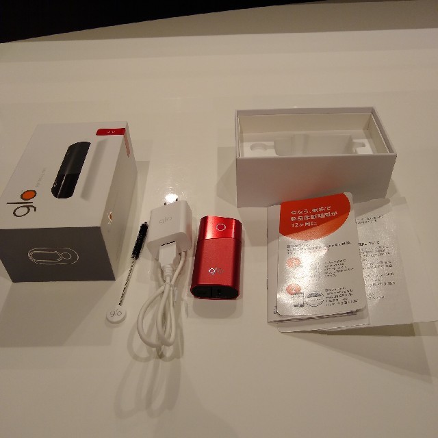 glo series2 mini RED メンズのファッション小物(タバコグッズ)の商品写真