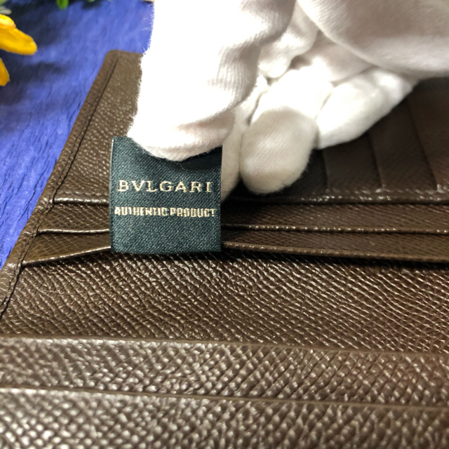 BVLGARI(ブルガリ)のブルガリ BLGARI 長財布 ストーングレー メンズのファッション小物(長財布)の商品写真