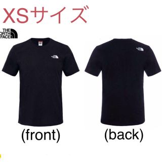 ザノースフェイス(THE NORTH FACE)のノースフェイス Tシャツ XSサイズ 新品未使用品 Black(Tシャツ/カットソー(半袖/袖なし))