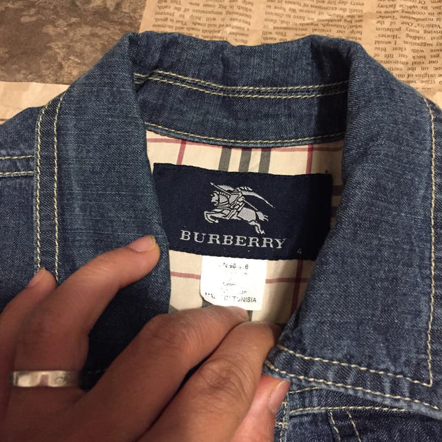 BURBERRY(バーバリー)のBURBERRY キッズデニムジャケット キッズ/ベビー/マタニティのキッズ服女の子用(90cm~)(ジャケット/上着)の商品写真