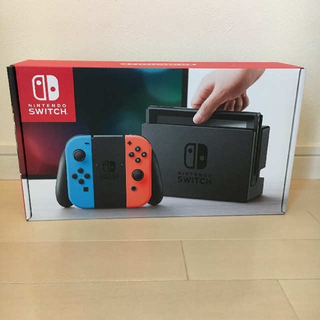 Nintendo Switch(ニンテンドースイッチ)の ニンテンドースイッチ 本体 新品 エンタメ/ホビーのゲームソフト/ゲーム機本体(家庭用ゲーム機本体)の商品写真