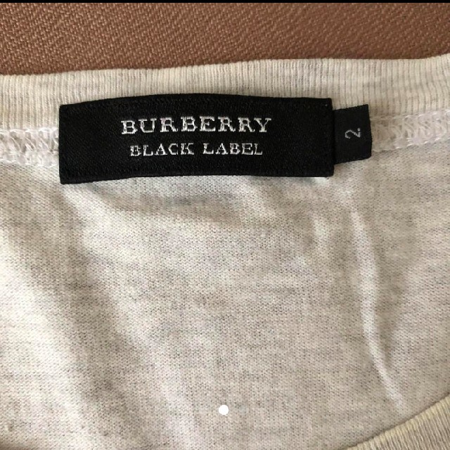 BURBERRY BLACK LABEL(バーバリーブラックレーベル)のBURBERRY black label アーガイル カットソー 半袖 メンズのトップス(Tシャツ/カットソー(半袖/袖なし))の商品写真