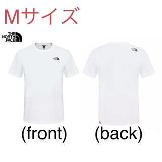 ザノースフェイス(THE NORTH FACE)のノースフェイス Tシャツ Mサイズ 新品未使用品 ホワイト(Tシャツ/カットソー(半袖/袖なし))