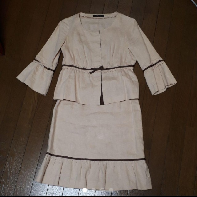 セットアップ　スーツ　ジョコンダ レディースのフォーマル/ドレス(スーツ)の商品写真