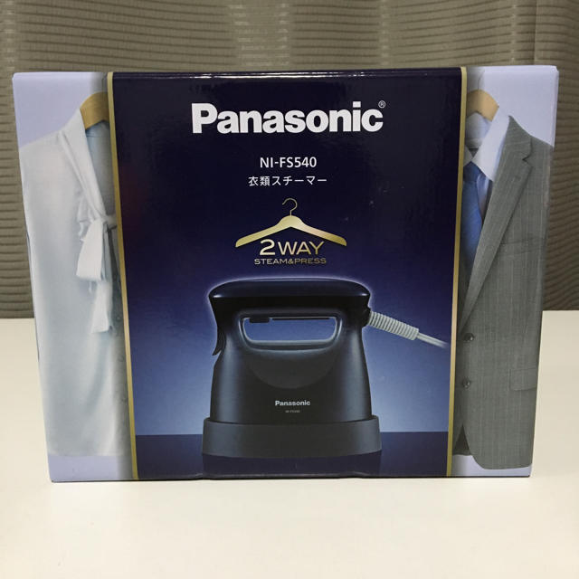 Panasonic(パナソニック)の【新品】Panasonic ☆ 衣類スチーマー スマホ/家電/カメラの生活家電(アイロン)の商品写真