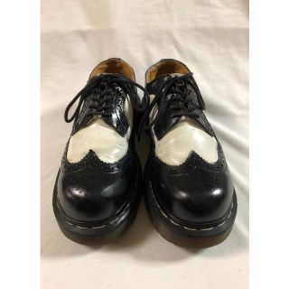 ドクターマーチン(Dr.Martens)のドクターマーチン☆☆コンビ☆☆厚底５ホール(ローファー/革靴)