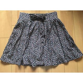 マジェスティックレゴン(MAJESTIC LEGON)のMAJESTIC LEGON  花柄レースアップショートパンツ(キュロット)