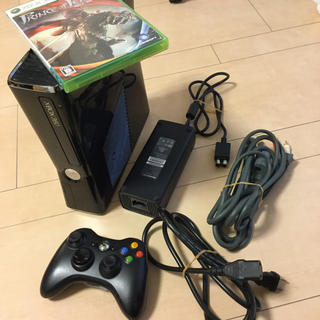 エックスボックス360(Xbox360)のXBOX360 slim 250gb セット 動作良好(家庭用ゲーム機本体)