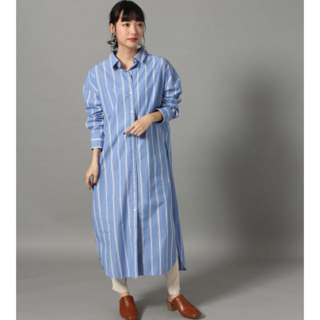 LOWRYS FARM(ローリーズファーム)のロングシャツワンピース レディースのワンピース(ロングワンピース/マキシワンピース)の商品写真