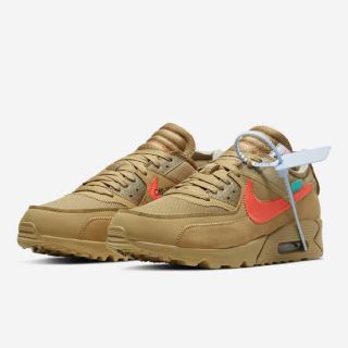 オフホワイト(OFF-WHITE)の26.5cm nike air max 90 off white 新品(スニーカー)