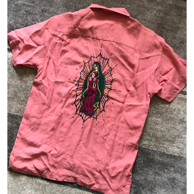 マリア様刺繍 爽やか ワコマリア アロハシャツ ボーリングシャツ S | フリマアプリ ラクマ