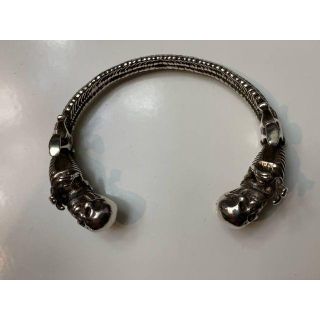 クロムハーツ(Chrome Hearts)のクロムハーツ 超超超レアもの～ FOTI ドクロ 限定 美品 バングル ブレスレ(ブレスレット)