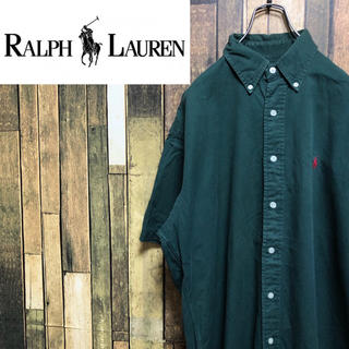 ラルフローレン(Ralph Lauren)の【BOUZU釈迦様☆】ラルフローレン☆ワンポイント刺繍ロゴ半袖ボタンダウンシャツ(シャツ)