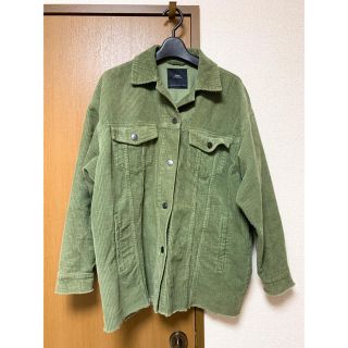 ザラ(ZARA)のZARA コーデュロイジャケット(ミリタリージャケット)