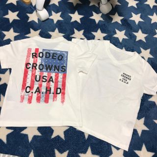 ロデオクラウンズ(RODEO CROWNS)の✩.*˚様専用★１週間取り置き中！RODEO ロデオ Tシャツ 2枚セット(Tシャツ/カットソー)