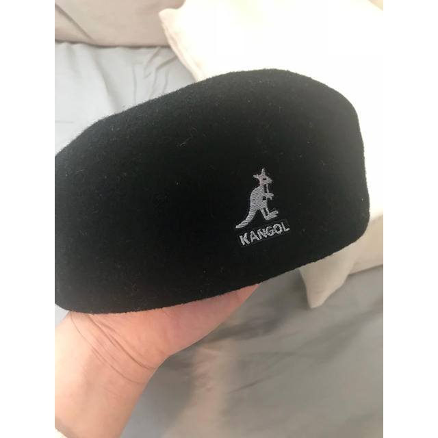 KANGOL(カンゴール)のKANGOL 0258BC wool(色:ブラック/サイズ:S) メンズの帽子(ハンチング/ベレー帽)の商品写真