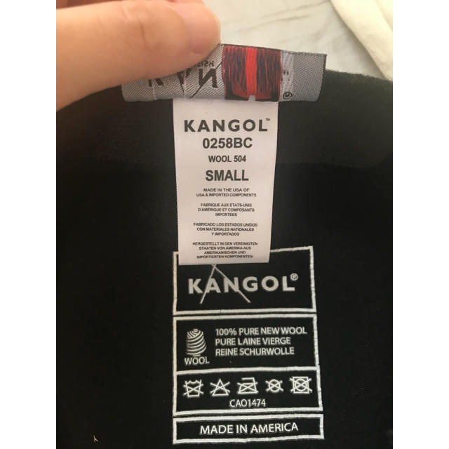 KANGOL(カンゴール)のKANGOL 0258BC wool(色:ブラック/サイズ:S) メンズの帽子(ハンチング/ベレー帽)の商品写真