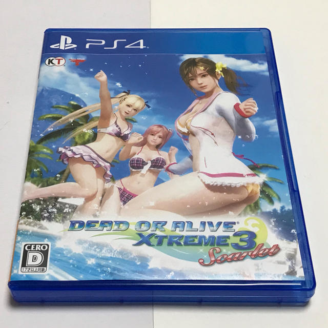 PlayStation4(プレイステーション4)のPS4 DEAD OR ALIVE XTREME3 scarlet エンタメ/ホビーのゲームソフト/ゲーム機本体(家庭用ゲームソフト)の商品写真