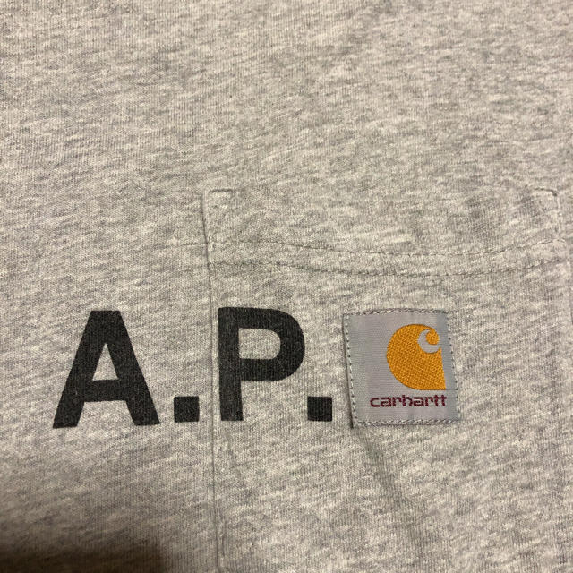 A.P.C(アーペーセー)のAPC carhartt  ポケット tシャツ  tee  S a.p.c. メンズのトップス(Tシャツ/カットソー(半袖/袖なし))の商品写真