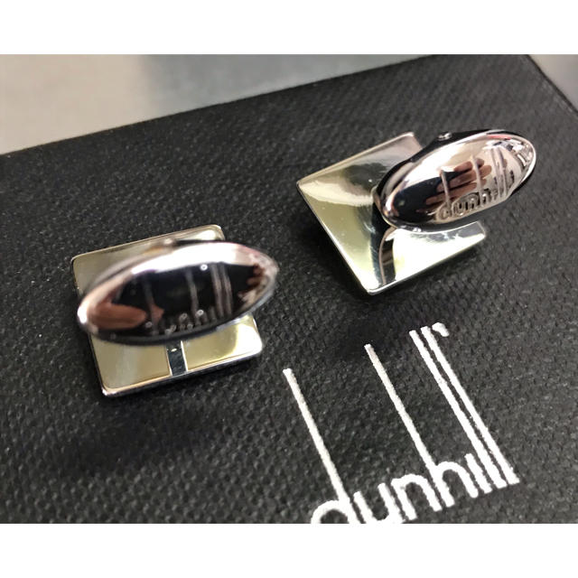 Dunhill(ダンヒル)のK18 750 ダンヒル カフス カフリンクス スクエア メンズのファッション小物(カフリンクス)の商品写真