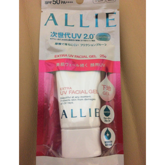 ALLIE(アリィー)のALLIEアリィー 日焼け止め フェイシャルジェル25g コスメ/美容のボディケア(日焼け止め/サンオイル)の商品写真