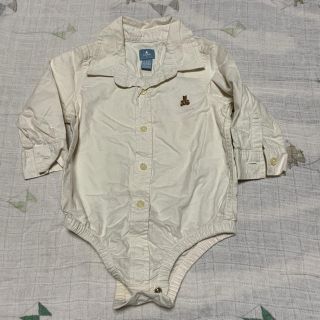 ベビーギャップ(babyGAP)のGAP ロンパース フォーマル シャツ(ロンパース)