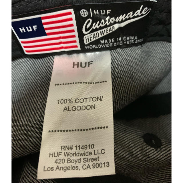 HUF(ハフ)のHUF キャップ メンズの帽子(キャップ)の商品写真