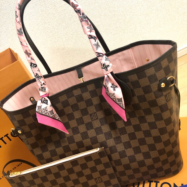 LOUIS VUITTON＊ネヴァーフルMMスカーフ付