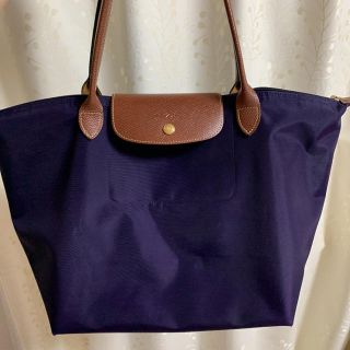 ロンシャン(LONGCHAMP)のLongchamp ロンシャン プリアージュ トートバッグ  パープル(トートバッグ)