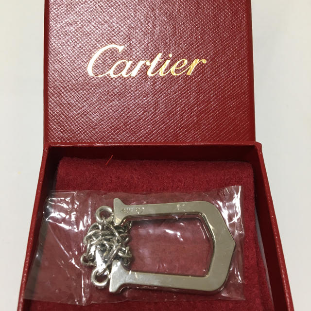 Cartier  キーチェーン  キーリング  エロンゲーテッド