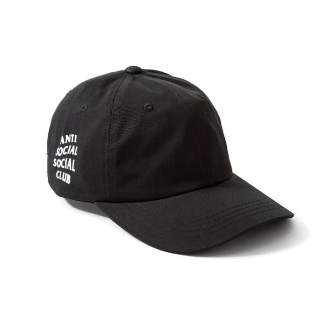 ANTI(アンチ)のAnti Social Social Club WEIRD CAP BLACK メンズの帽子(キャップ)の商品写真