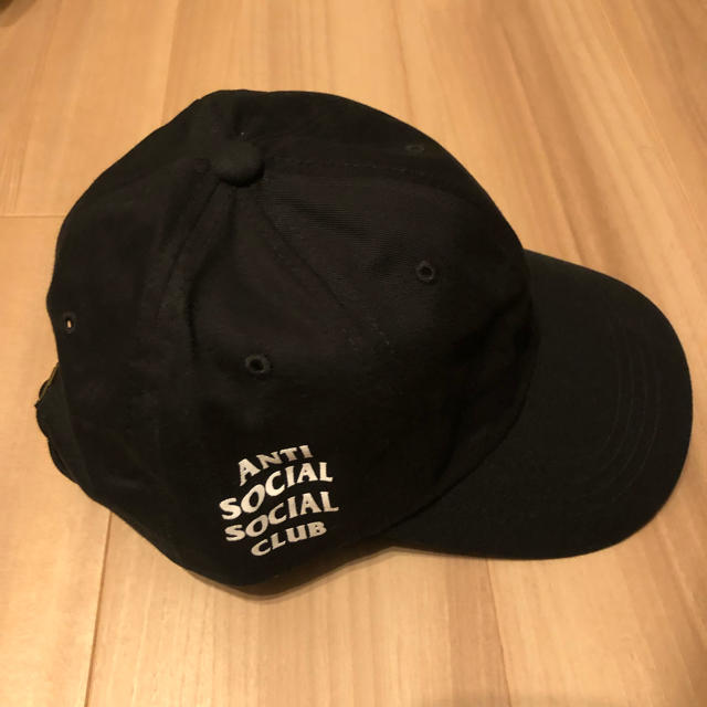 ANTI(アンチ)のAnti Social Social Club WEIRD CAP BLACK メンズの帽子(キャップ)の商品写真