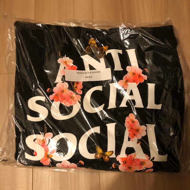 Supreme(シュプリーム)のAnti SocialSocial Club Kkoch Black Hoody メンズのトップス(パーカー)の商品写真