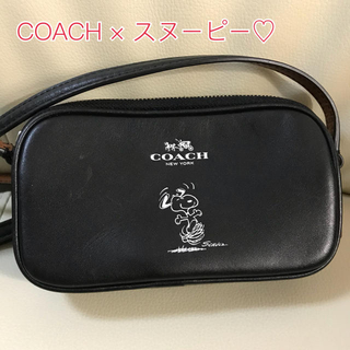 コーチ(COACH)の♡COACH × スヌーピー  コラボ ショルダーバッグ♡(ショルダーバッグ)