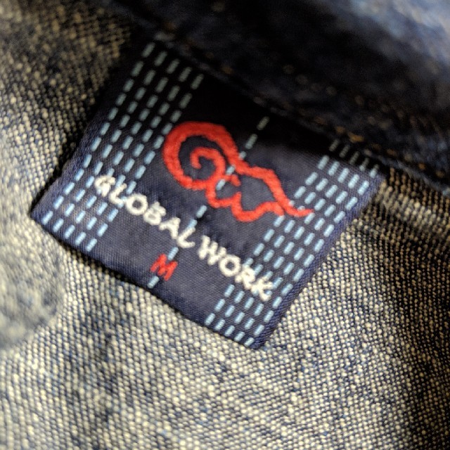 GLOBAL WORK(グローバルワーク)のGLOBAL WORK/110　Gジャン デニム　カバーオールジャケット キッズ/ベビー/マタニティのキッズ服男の子用(90cm~)(ジャケット/上着)の商品写真