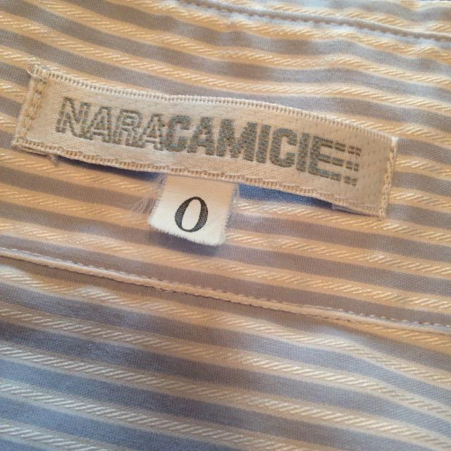 NARACAMICIE(ナラカミーチェ)のナラカミーチェ ストライプボディシャツ  レディースのトップス(シャツ/ブラウス(長袖/七分))の商品写真