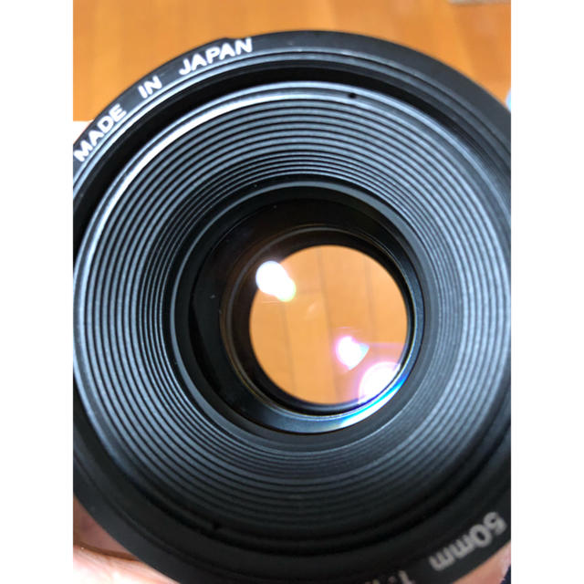 Canon(キヤノン)の美品 キヤノンEF 50mm F1.4 USM 送料無料 スマホ/家電/カメラのカメラ(レンズ(単焦点))の商品写真