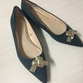 ザラ(ZARA)の美品♡ZARA♡フラットパンプス♡即日発送可能(ハイヒール/パンプス)