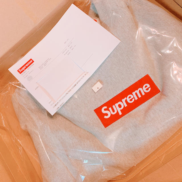 Supreme(シュプリーム)のsupreme boxlogo crew neck15AW メンズのトップス(スウェット)の商品写真