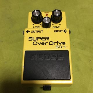 ボス(BOSS)のSD1 BOSS 歪み エフェクター(エフェクター)