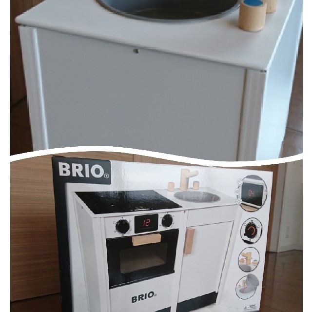 BRIO(ブリオ)のBRIO キッチン ストーブ&シンク キッズ/ベビー/マタニティのおもちゃ(知育玩具)の商品写真