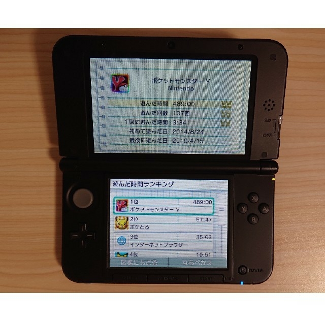 【付属品完備】ニンテンドー 3DS LL ポケットモンスター Y パック 1