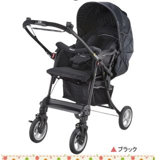 リッチェル(Richell)の✩新品✩コアラクーン✩ブラック✩リッチェル✩(ベビーカー/バギー)