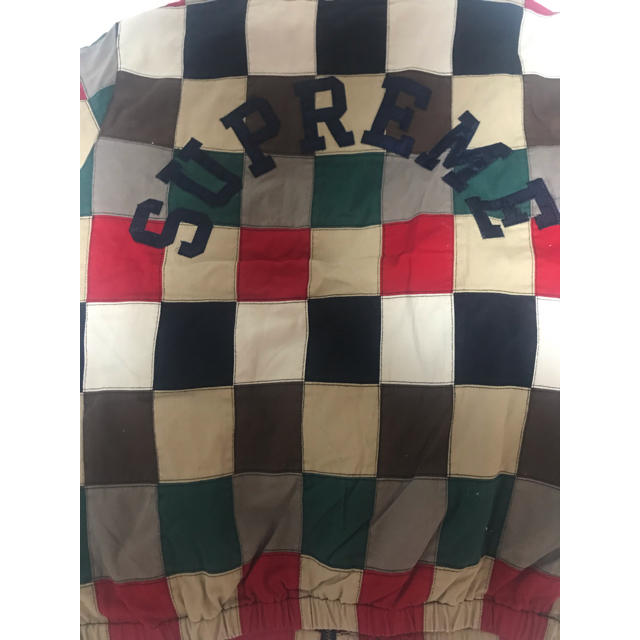 最安値 Supreme Patchwork HarringtonJacket m