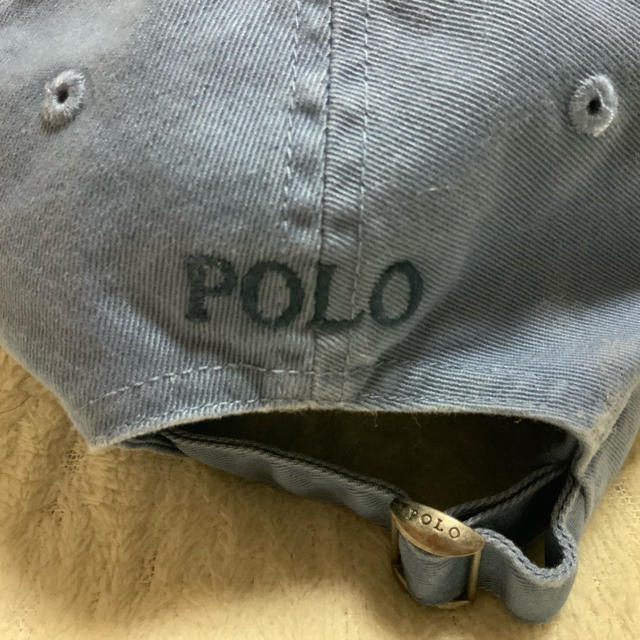 POLO RALPH LAUREN(ポロラルフローレン)のポロ ラルフローレン POLO  キャップ シックスパネル ブルー ストリート メンズの帽子(キャップ)の商品写真