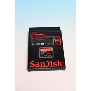 サンディスク(SanDisk)のSanDisk製 CFカード16GB(その他)