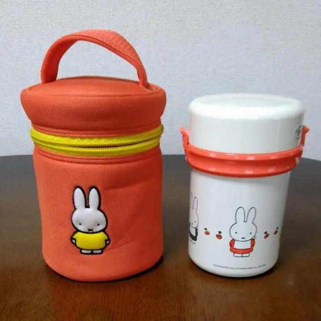 THERMOS(サーモス)のミッフィー  サーモスランチジャー インテリア/住まい/日用品のキッチン/食器(弁当用品)の商品写真